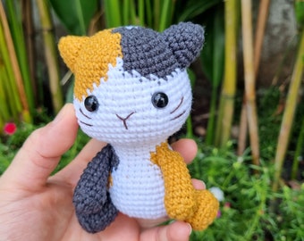 Crochet Calico Kitten Amigurumi Pattern (PDF)