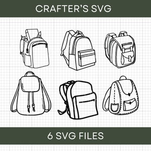 Sac à dos SVG, svg bundle sac à dos, cartable svg, svg enseignant, projet de conception d'art pour enfants imprimable svg, svg de sacs, svg de sac pour enfants, svg de l'école