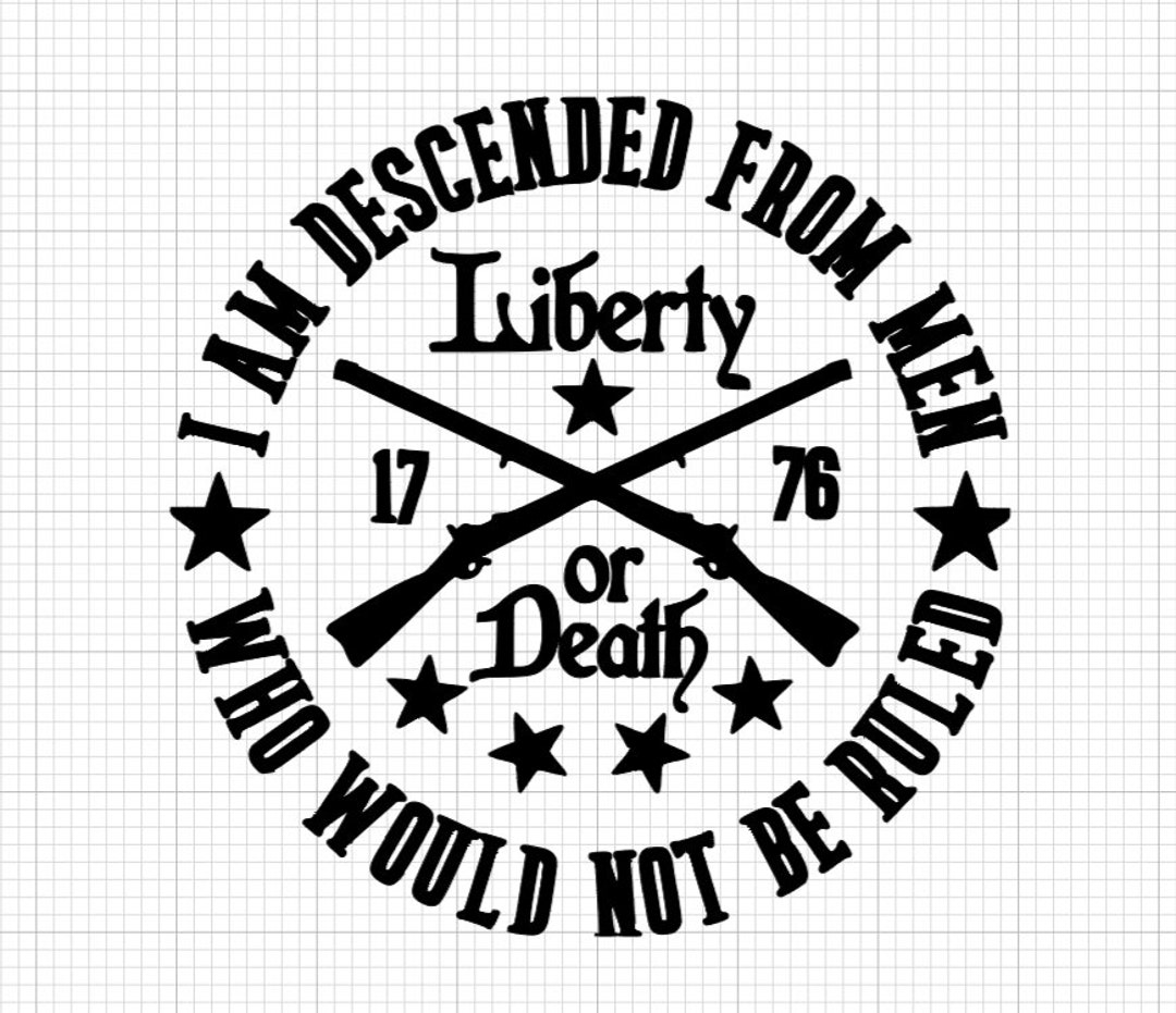 Liberty of Death Svg, Circle Svg, 2a Svg, 2nd Amendment SVG I 2nd That ...