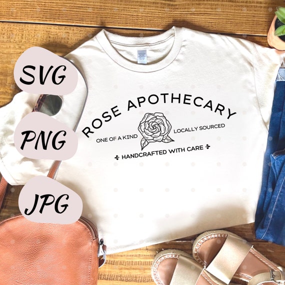 Rose Apothecary // Schitt's Creek // SVG PNG JPG | Etsy