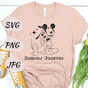 Friends Forever / SVG - PNG - JPG