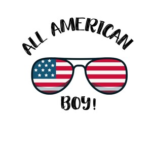 All American Boy T-shirt Printable - Etsy