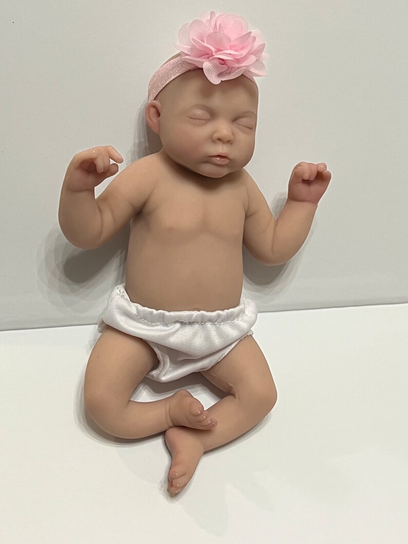 Reborn Silicone Dolls 11inch Reborn Baby Silicone Full Body Etsy