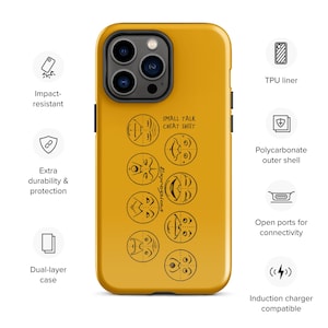 Introvert Phone Case Neurodivergent Phone Case For iphone 11 12 13 14 15 16 Funny Cool Girl Unique Do Not Disturb Facial Expressions