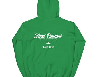 Alien Hoodie, Ufo Hoodie, Alien Pullover, Alien Shirt, Alien Liebhaber Hoodie, Ufo, erster Kontakt, Bashar, Essassani, Weltraum Liebhaber Geschenk