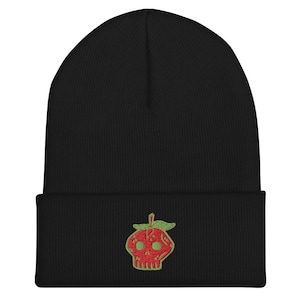 Beanie The Skullberry, embroidered