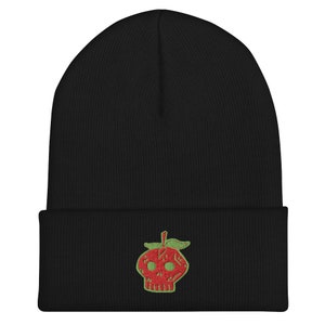 Skullberry  Embroidered Beanie
