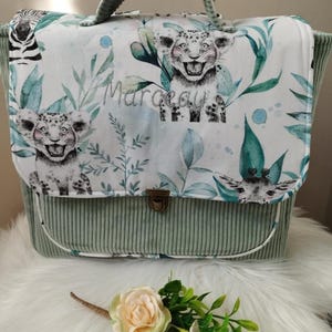 Cartable Garçon ,Cartable personnalisé, Cartable CP, Cartable maternelle, Cartable velours cartable Fille ,