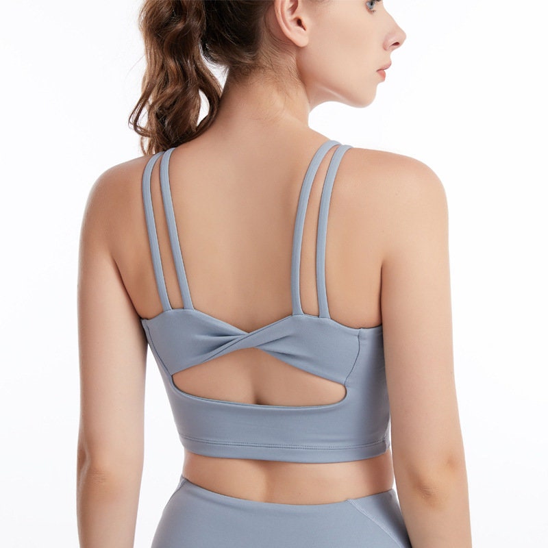 bra with fancy back strap