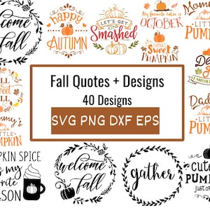 Fall svg, Happy fall svg, Fall svg bundle, Autumn svg bundle, Svg Designs, PNG, Pumpkin svg,  Fall sublimation, Autumn Svg, Thanksgiving Svg