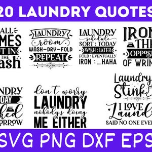 Laundry SVG PNG Bundle, Laundry SVG, Bathroom svg, Bathroom Quotes, Laundry Quotes, Laundry items svg, Digital Files, Instant download