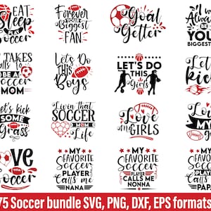 Soccer svg bundle | Soccer quotes svg | Football svg bundle | Soccer Ball Svg Bundle | Soccer player svg bundle | Instant download