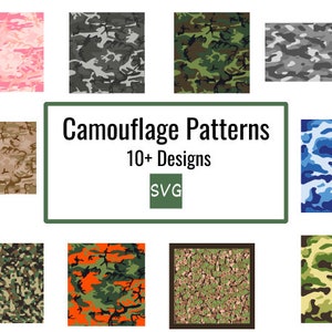 Camouflage SVG, Camouflage SVG Bundle, Camo Bundle, Militär Muster svg, Jagd Camouflage SVG, grün Camo,