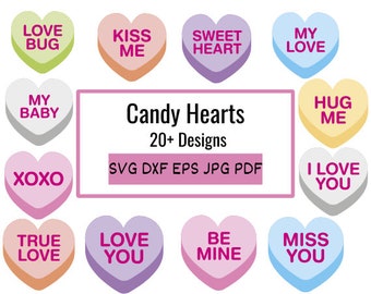 Conversation Heart svg, conversation heart clipart, heart candy clipart, candy hearts, valentines clipart, Love Svg, Heart SVG, candy SVG