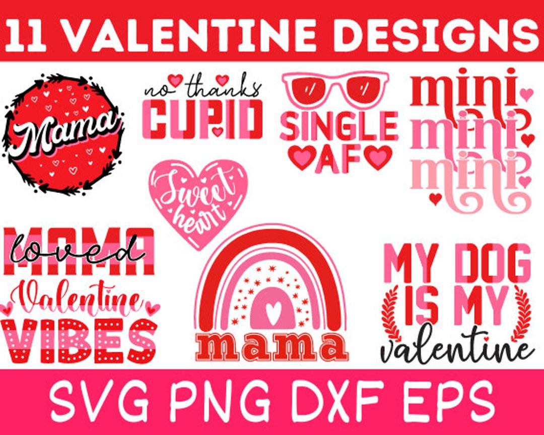 Valentines SVG Bundle, Love Svg Bundle, Valentines Day SVG Bundle ...