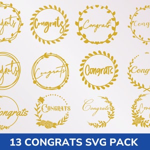 Félicitations svg, svg de gâteau de graduation, svg de fête de remise des diplômes. graduation svg, svg à la main, graduation svg, svg cadeau diplômé