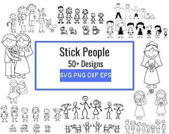 Stick Figures Svg Bundle, Stick People Svg, Stick Figures Svg, Stick Kids Svg,Stick Girls Svg,Stick Boys Svg,,stick people family svg