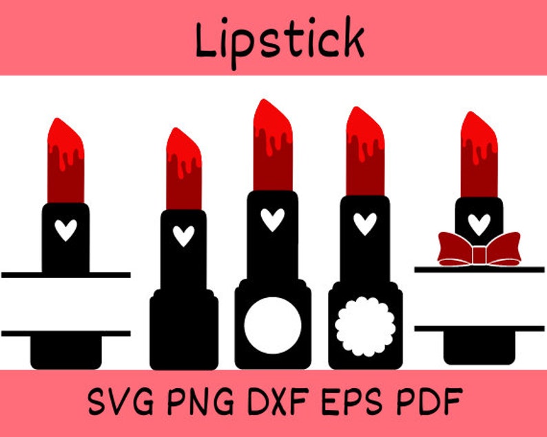 Lipstick SVG, Lipstick Cut File, Lipstick Clipart, Lipstick PNG