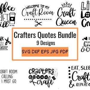 Crafters SVG Bundle, Crafting SVG, Crafts svg, Crafting Shirt Svg, Crafting Quote, Craft Room, Crafting SVG, Cut File For Cricut, Silhouette