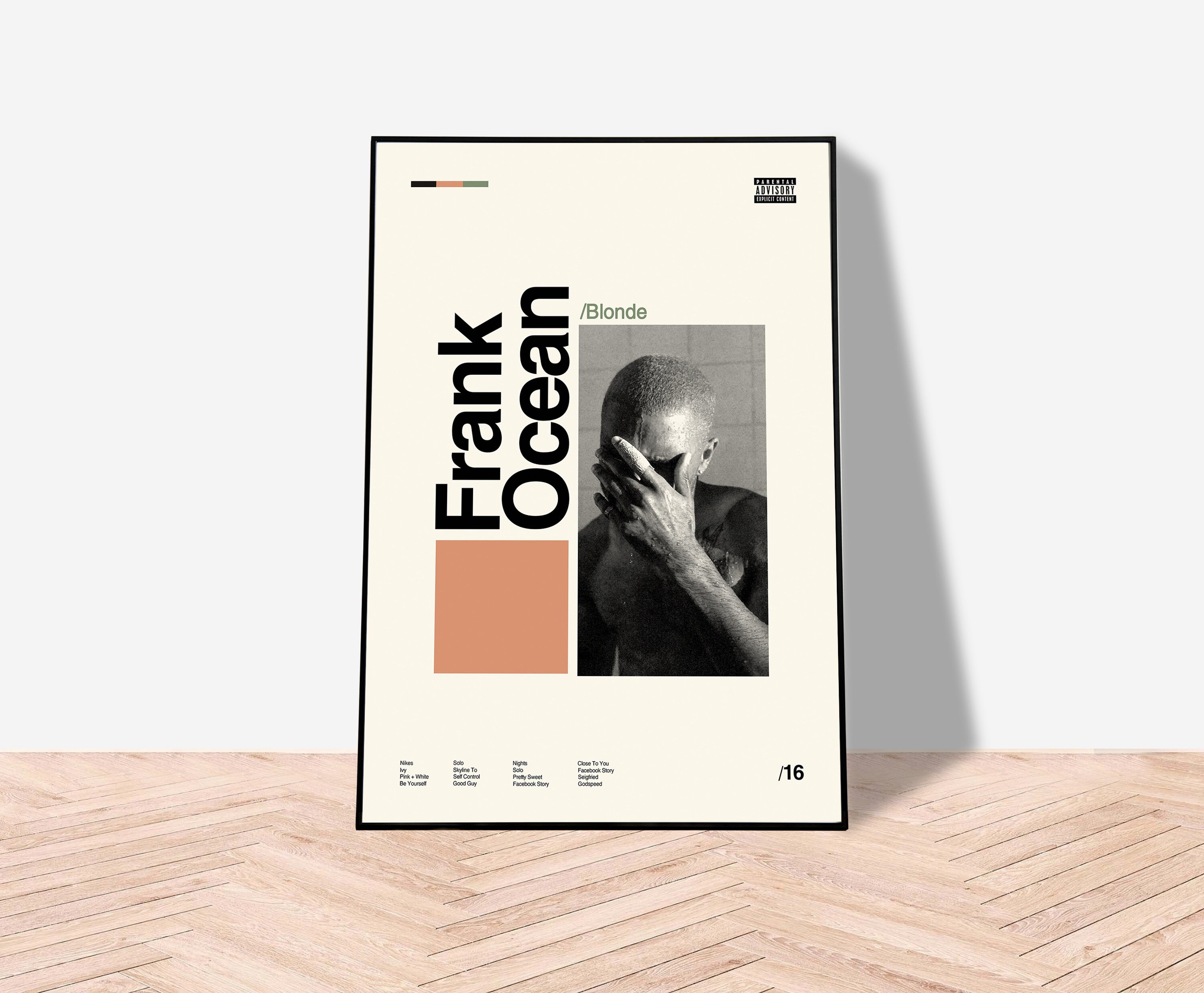 Discover Frank Ocean - Blond inspired Album Poster