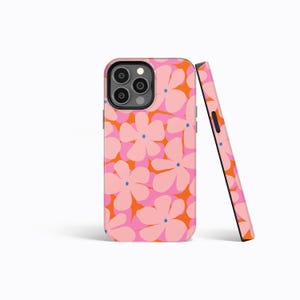 GROOVY Flower Floral Pattern Cool Phone Case | iPhone 16/15/14/13/12 Pro Max MagSafe | Galaxy S24/S23/S22 Ultra | Pixel 7/8/9 | Slim Tough