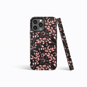 CHERRY BLOSSOM Floral Design Phone Case | iPhone 16/15/14/13/12 Pro Max MagSafe | Galaxy S24/S23/S22 Ultra | Pixel 7/8/9 | Slim Tough