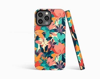 BLOOM BURST Summer Floral Pattern - Protective Phone Case | iPhone 15/14/13/12/11 Pro Max MagSafe | Galaxy S23/S22/S21 Ultra | Pixel 6/7 Pro