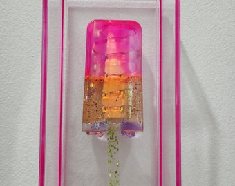 Popsicle Shadowbox Pop Wall Art