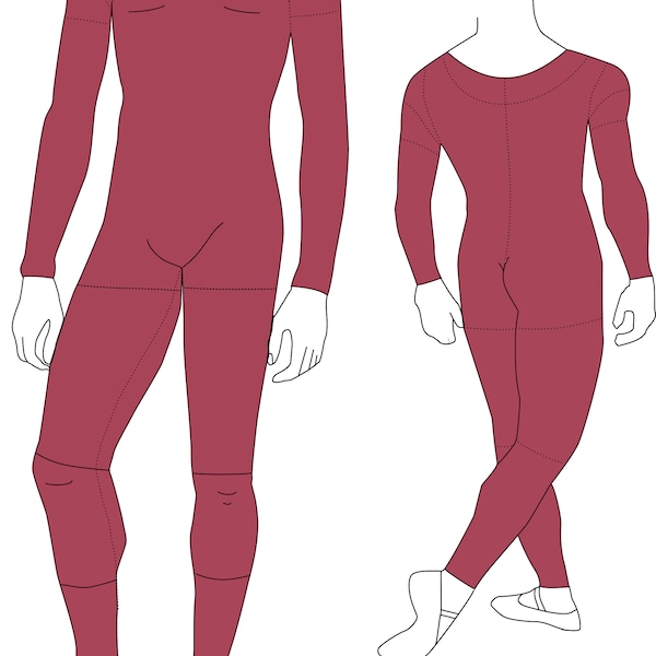 Unitard Pattern - Etsy