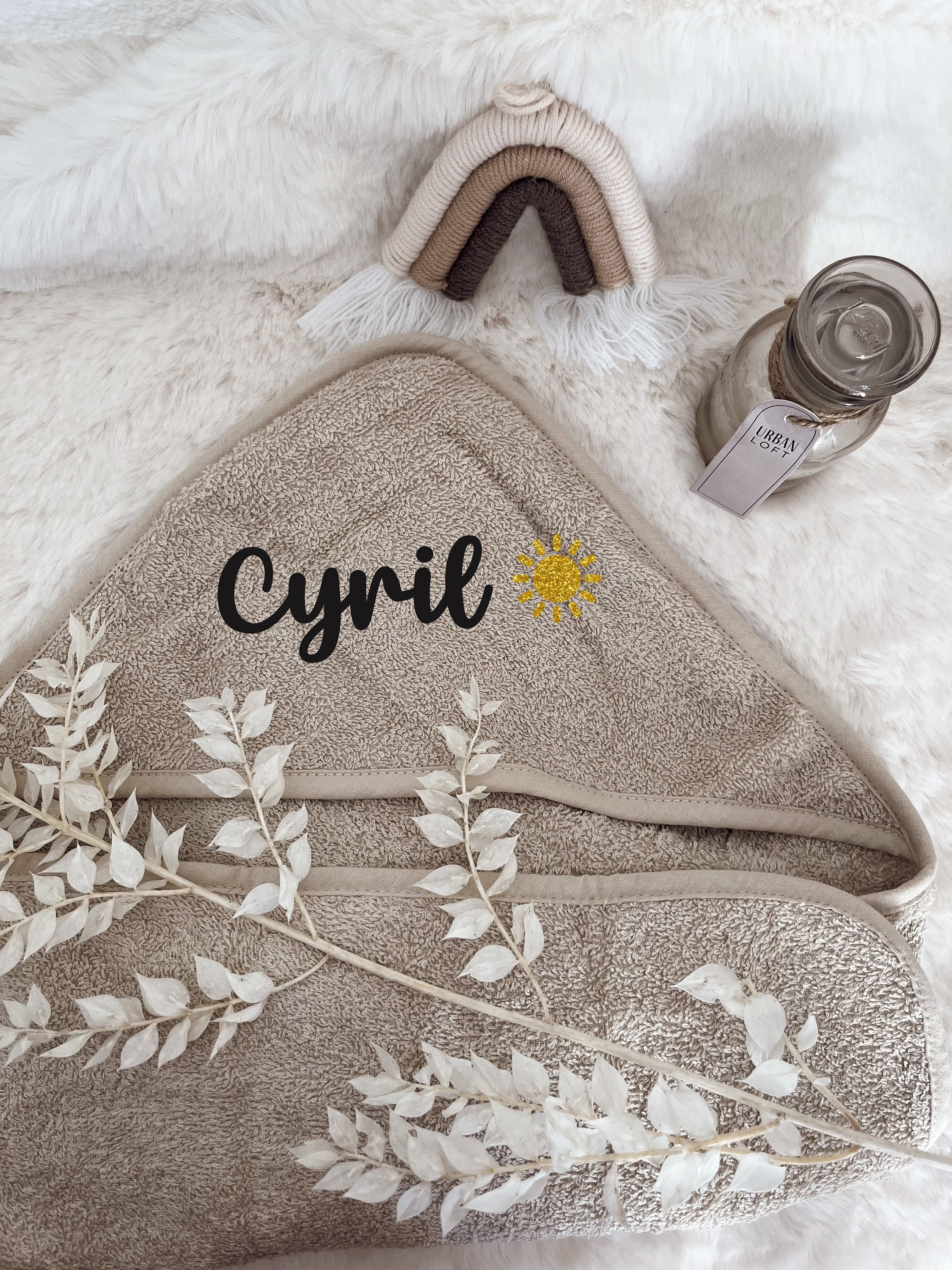 Linge personnalisé pour bébé hotsell