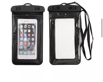Waterproof Phone Case Bag With Lanyard / Phone Waterproof Bag / iPhone  Waterproof Pouches/ Smart Waterproof Bags - Etsy