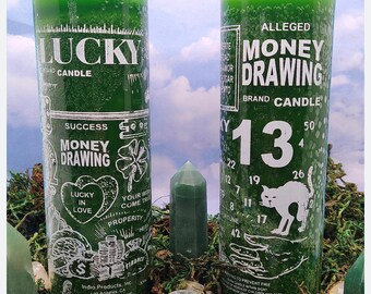 Money Drawing Candle and Oil