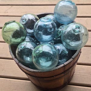 4 inch Japanese Fishing floats (each), without nets, options available