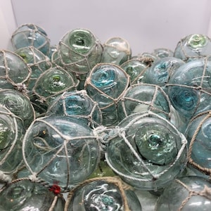 2.25 to 2.75 inch diameter Japanese Fishing Floats. Choice of qty