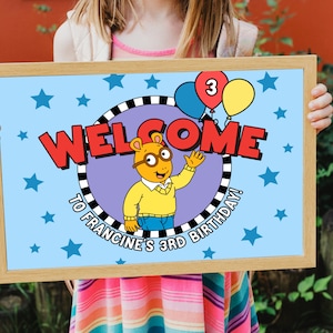 Arthur - Birthday Welcome Sign - TV Show - Poster