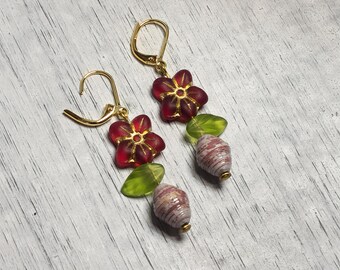 Handcrafted Earrings, Mom Gift, Gift for Her, Girlfriend Gift, Sister Gift, Holiday Gift, Unique Gift