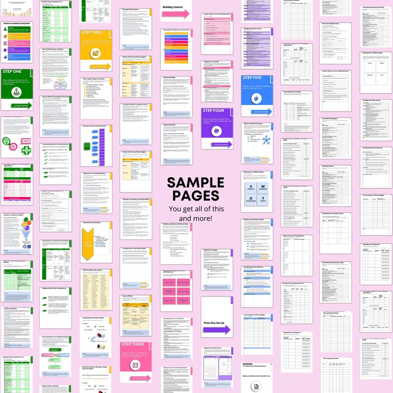 High school prom planning handbook, prom planning checklists, prom planner, prom sponsor tips, how to plan a prom, prom event planner, high school prom, prom checklist
