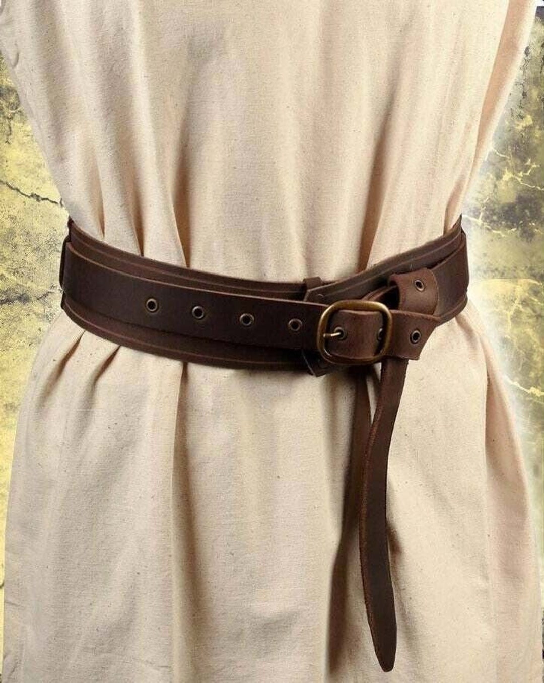 Adventurer's Belt Leather Armor for LARP and Cosplay-lo - Etsy