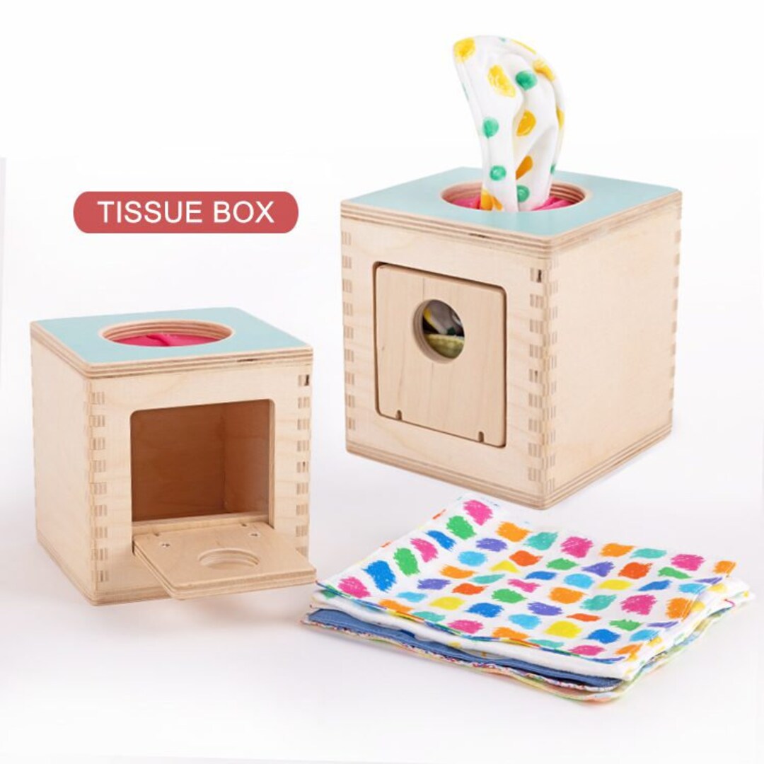 Magic Tissue Box Toy Montessori Tissue Box Toy Etsy