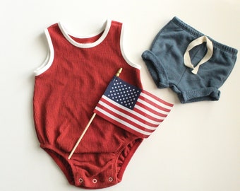 Retro Tank Romper