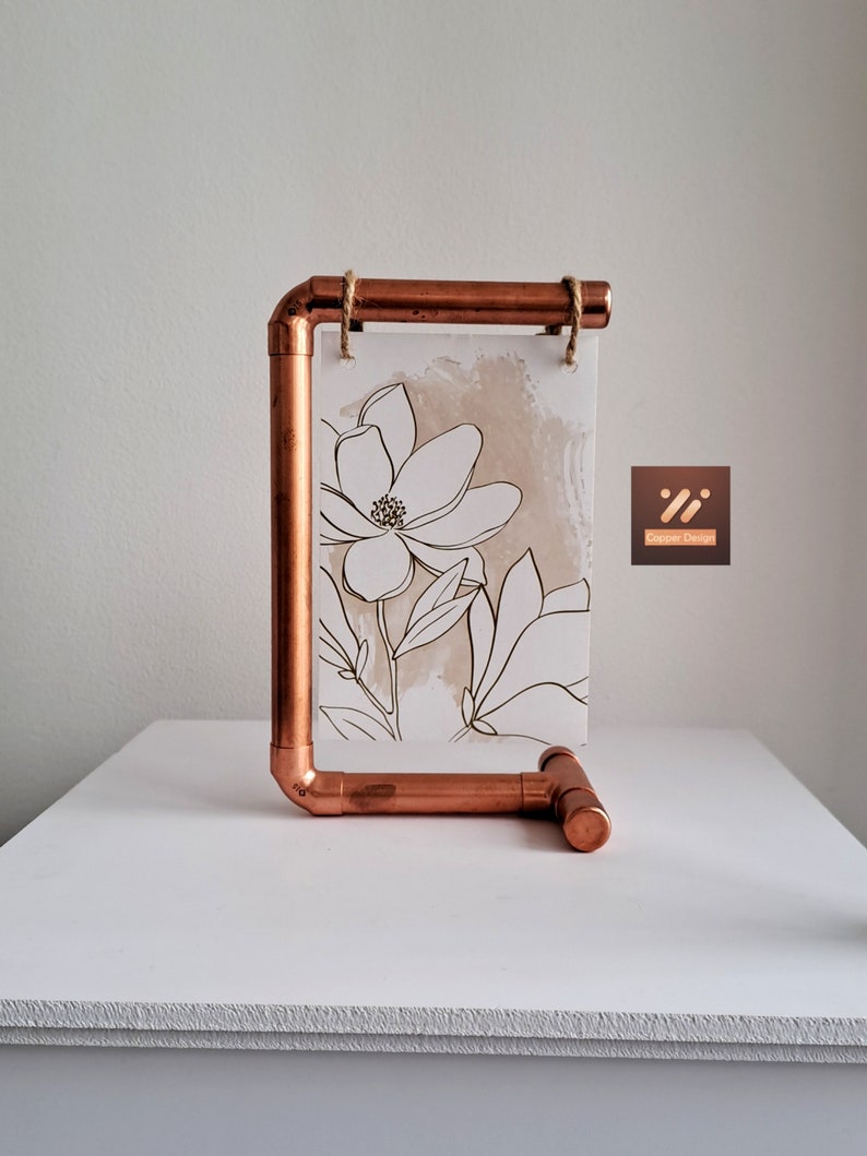 Copper Photo Frame Etsy