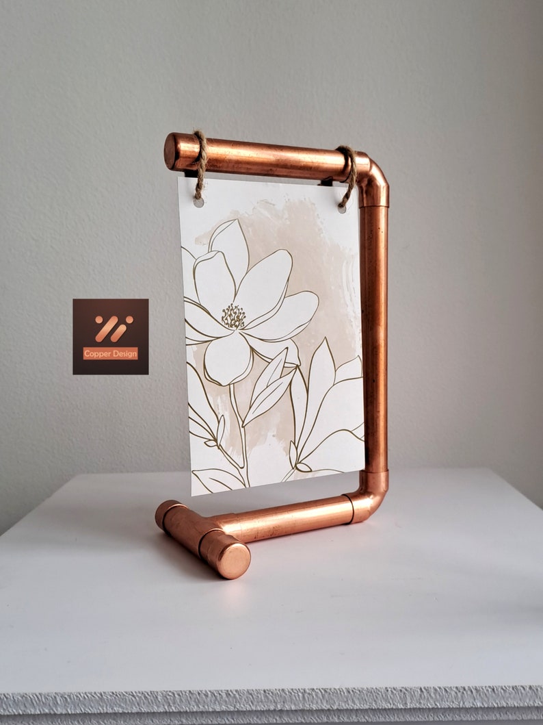 Handcrafted Copper Photo Frame Industrial Chic Home Decor - Etsy