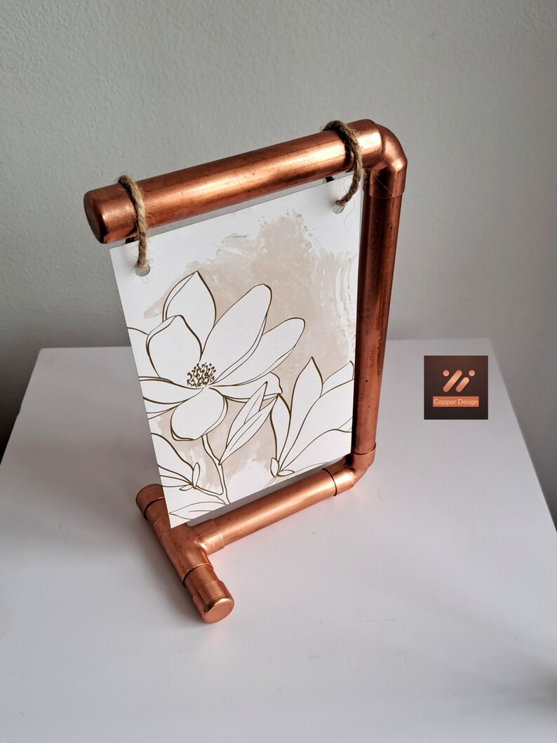 Copper Photo Frame Etsy
