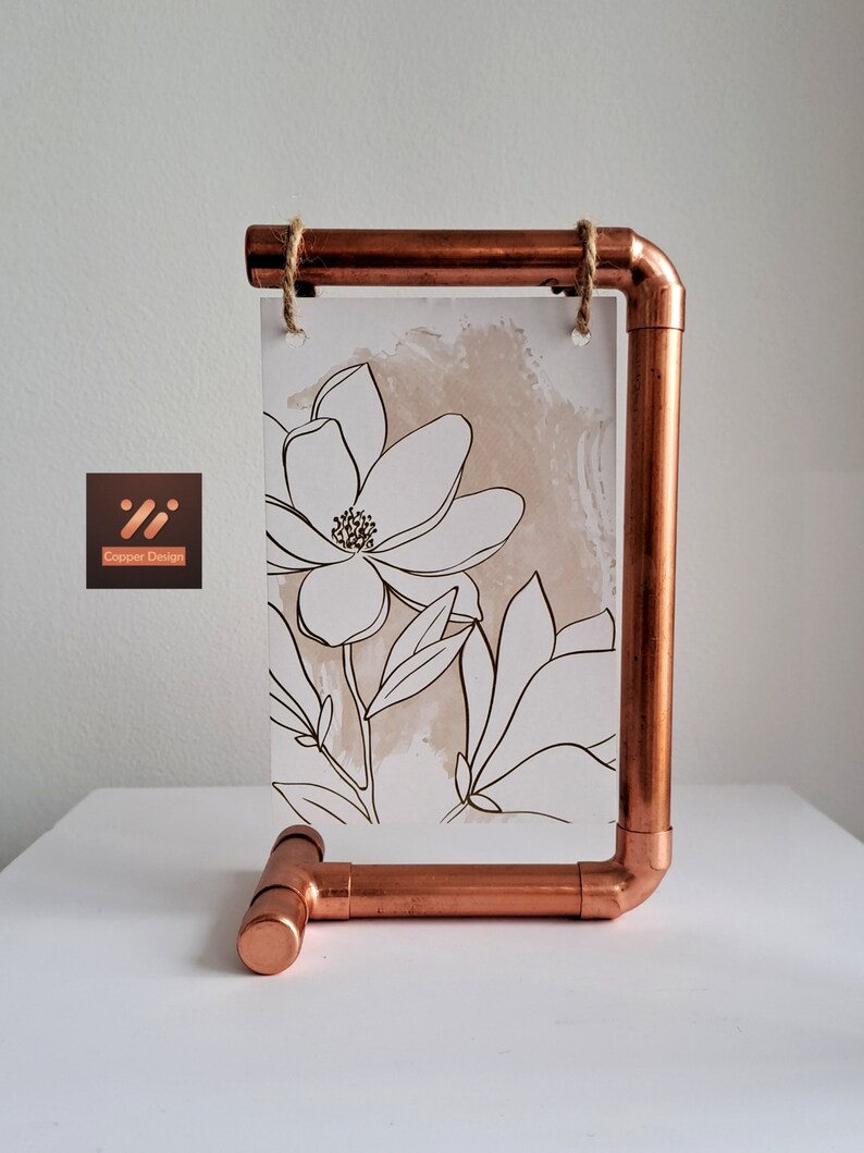 Copper Photo Frame Etsy