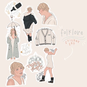 Folklore Sticker Set