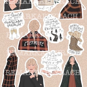 Evermore-stickerset