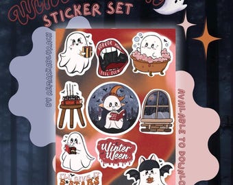 Jeu d'autocollants HIVER 2026