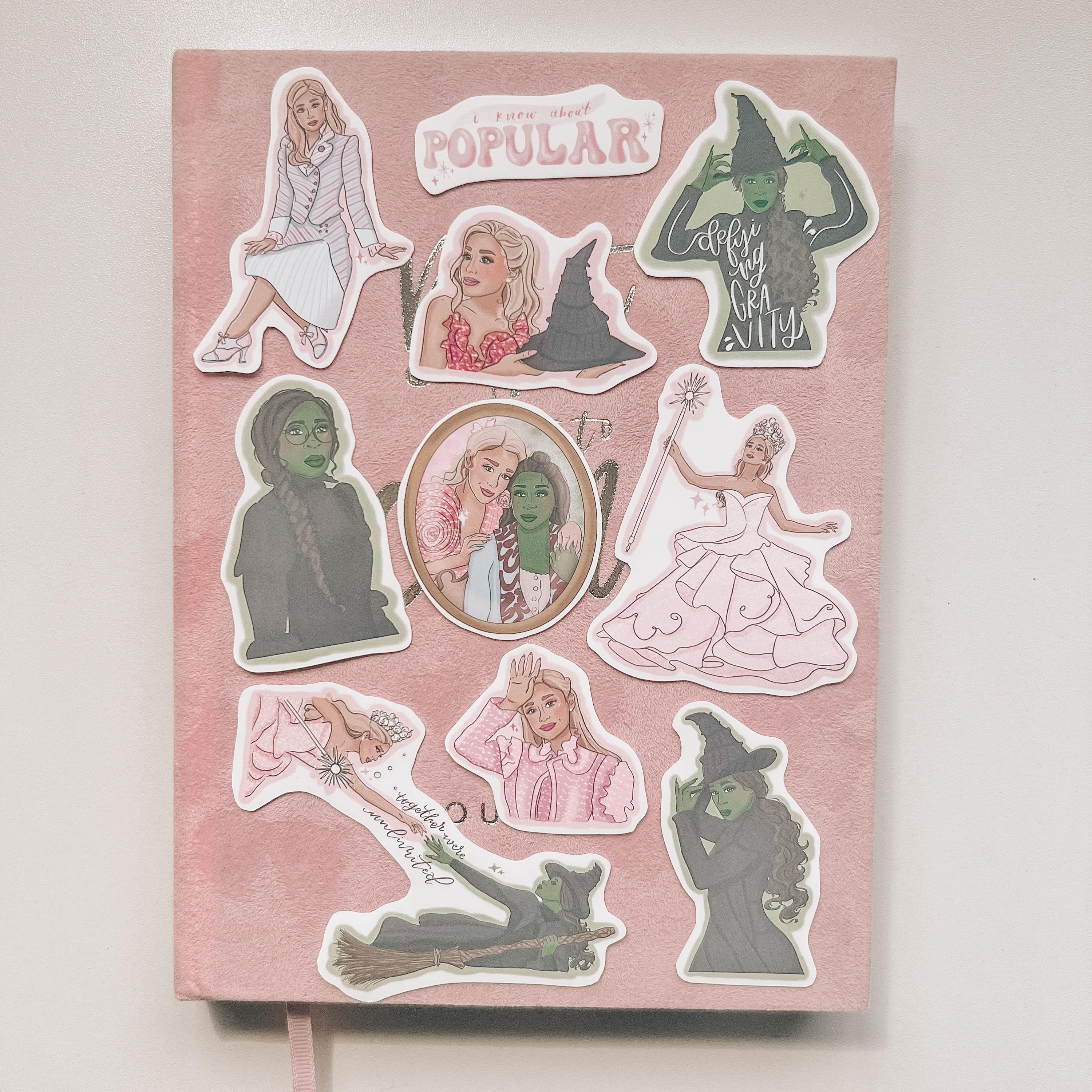 WICKED Sticker Set - Etsy