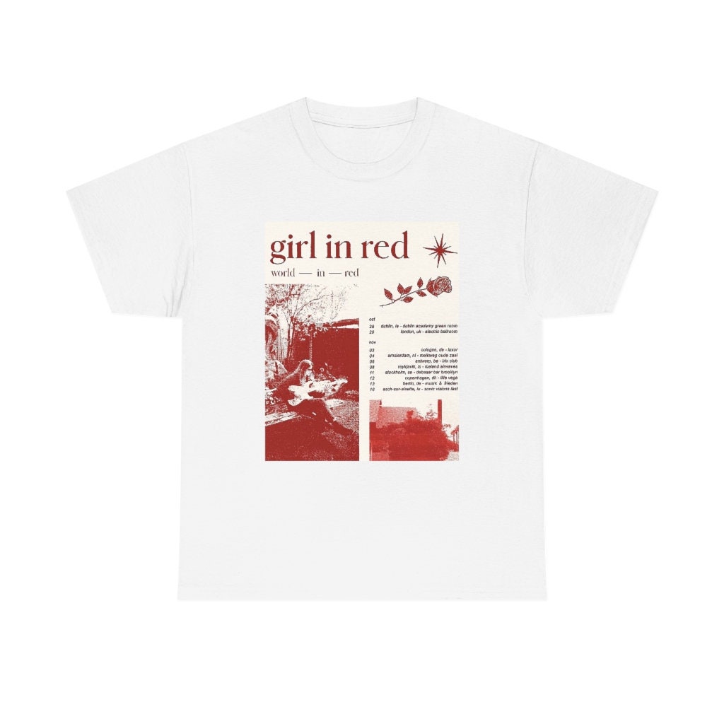 Discover Girl In Red Tour Unisex  T-Shirt