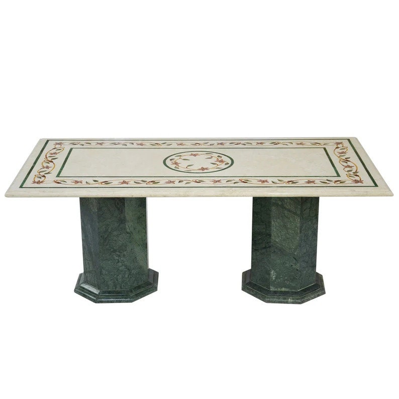 Italian Stone Inlay Italian Marble Inlay Coffee Table Inlay With Semi Precious Stones - Etsy